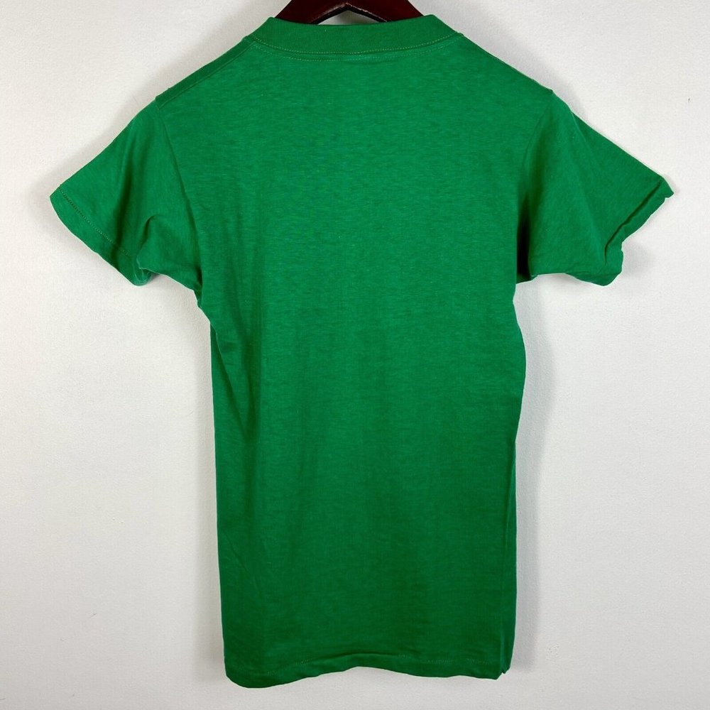 Vintage 1975 Frank Sinatra Graphic T-Shirt Mayo Spruce 30” Bust Sz Small Tee - Picture 9 of 9